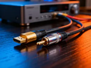 Nowoczesny dysk SSD na tle futurystycznego układu scalonego z wizualizacją szybkiego przesyłu danych.