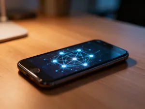 Dwa nowoczesne dyski SSD na drewnianym biurku, symbolizujące wybór między zaawansowanymi funkcjami a stabilnością systemu.